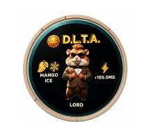 D.L.T.A HAMSTER KOMBAT Lord Mango Ice 155 мг