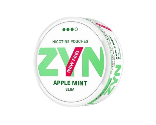 ZYN Apple Mint Slim 3* 9 мг Астана