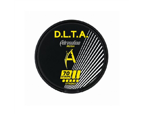 D.L.T.A Adrenaline Rush Strips 120 мг (Пластинки) Астана