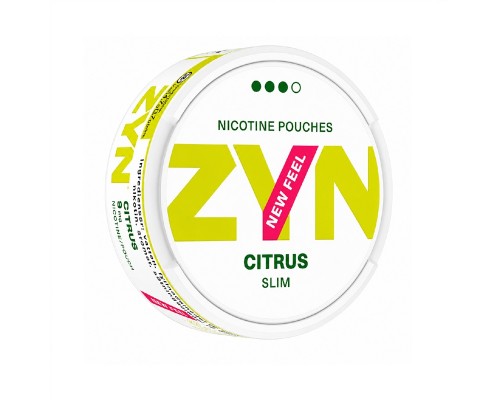 ZYN Citrus Slim 3* 9 мг Астана