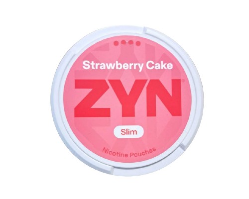 ZYN Strawberry Cake Slim 4* 11 мг