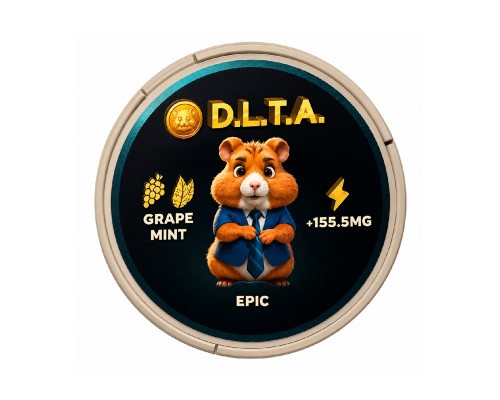 D.L.T.A HAMSTER KOMBAT Epic Grape Mint 155 мг Астана
