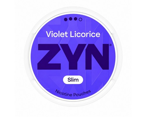 ZYN Violet Licorice Slim 3* 9 мг Астана